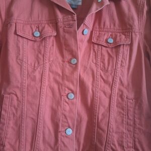 Old Navy Women's Pink Jean Jacket